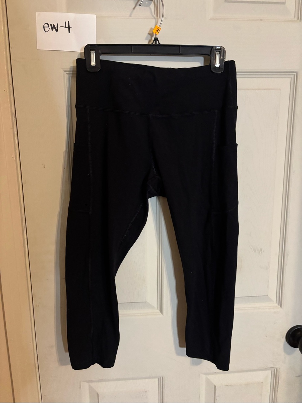 lug Black Performance Leggings with Interior Logo